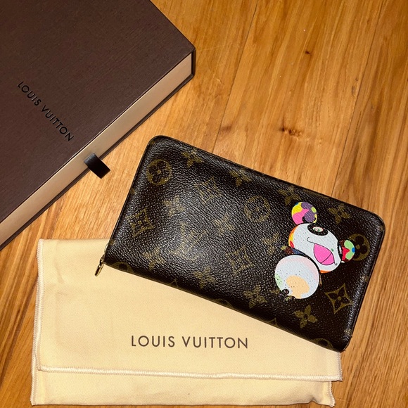 Louis Vuitton Zippy Wallet Murakami Panda - Picture 1 of 8
